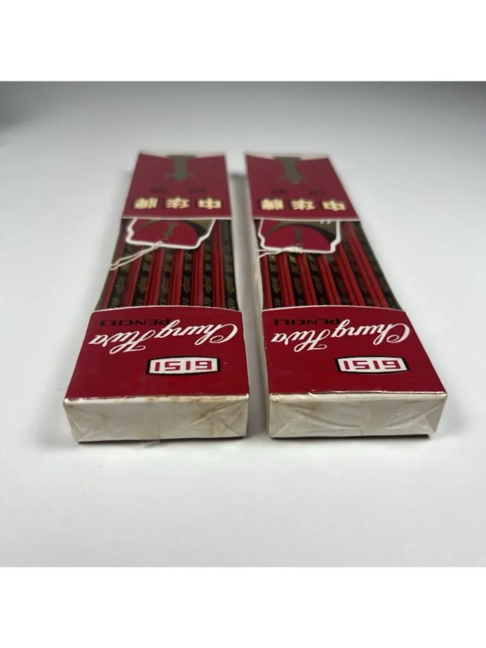 Vintage Chung Hwa 6151 HB Pencils 2 Sealed 12-Packs NOS China 24 Pencils